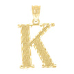 10Kt Gold Initial 