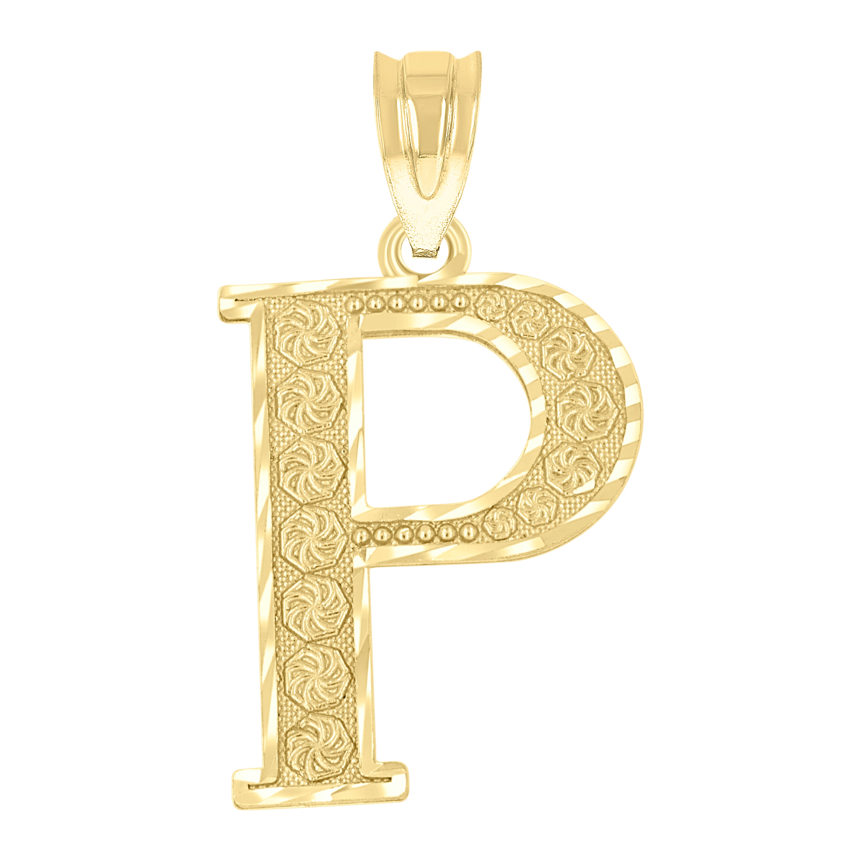 10Kt Gold Initial 