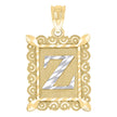 10Kt Gold Initial Letter 