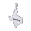 925 Sterling Silver Unisex American States Texas Charm Pendant