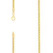 925 Silver Solid Franco Chain Yellow 230 2.5mm-24 - SLV-121911