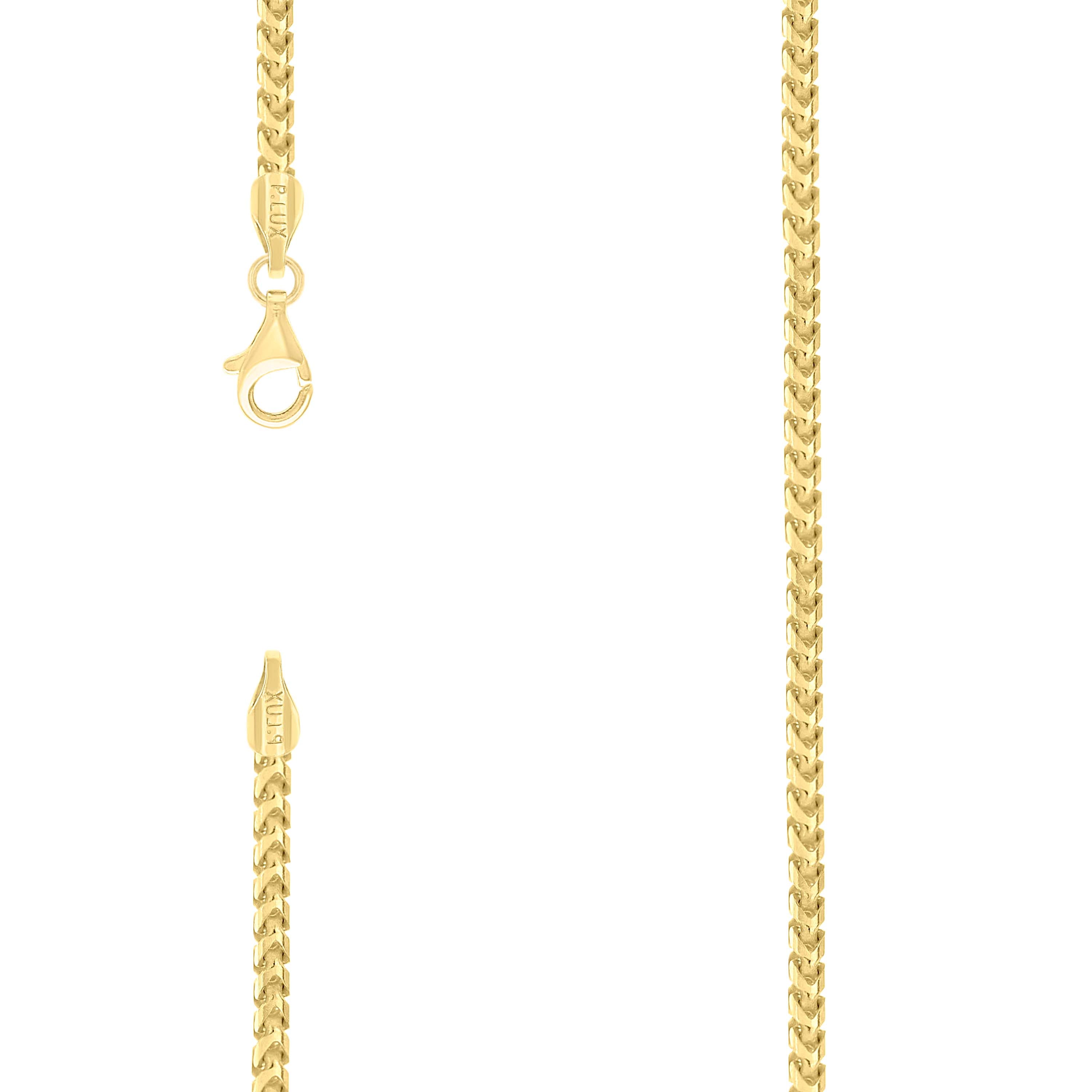 925 Silver Solid Franco Chain 2.5mm