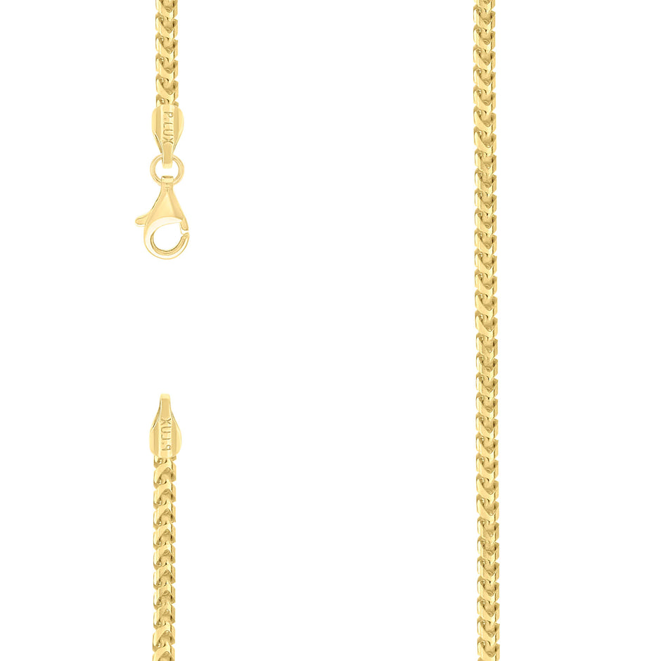 925 Silver Solid Franco Chain 2.5mm