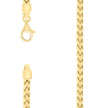 925 Silver Solid Franco Chain Yellow 470 5mm-20 - SLV-121939