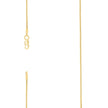 925 Silver Solid Franco Chain Yellow 030 0.5mm-24 - SLV-121880
