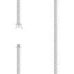 925 Silver Hollow Miami Cuban Chain 5.2mm