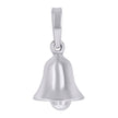 925 Sterling Silver Unisex Christmas Bell Occasion Charm Pendant