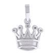 925 Sterling Silver Mens Crown Fashion Charm Pendant
