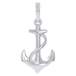 925 Sterling Silver Unisex Anchor Ocean Life Charm Pendant