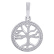 925 Sterling Silver Unisex Tree Of Life Good Luck Charm Pendant