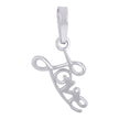 925 Sterling Silver Unisex Love Charm Pendant