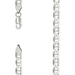925 Sterling Silver Solid Classic Mariner Silver Chain 150 6mm-18 - SLV-26996