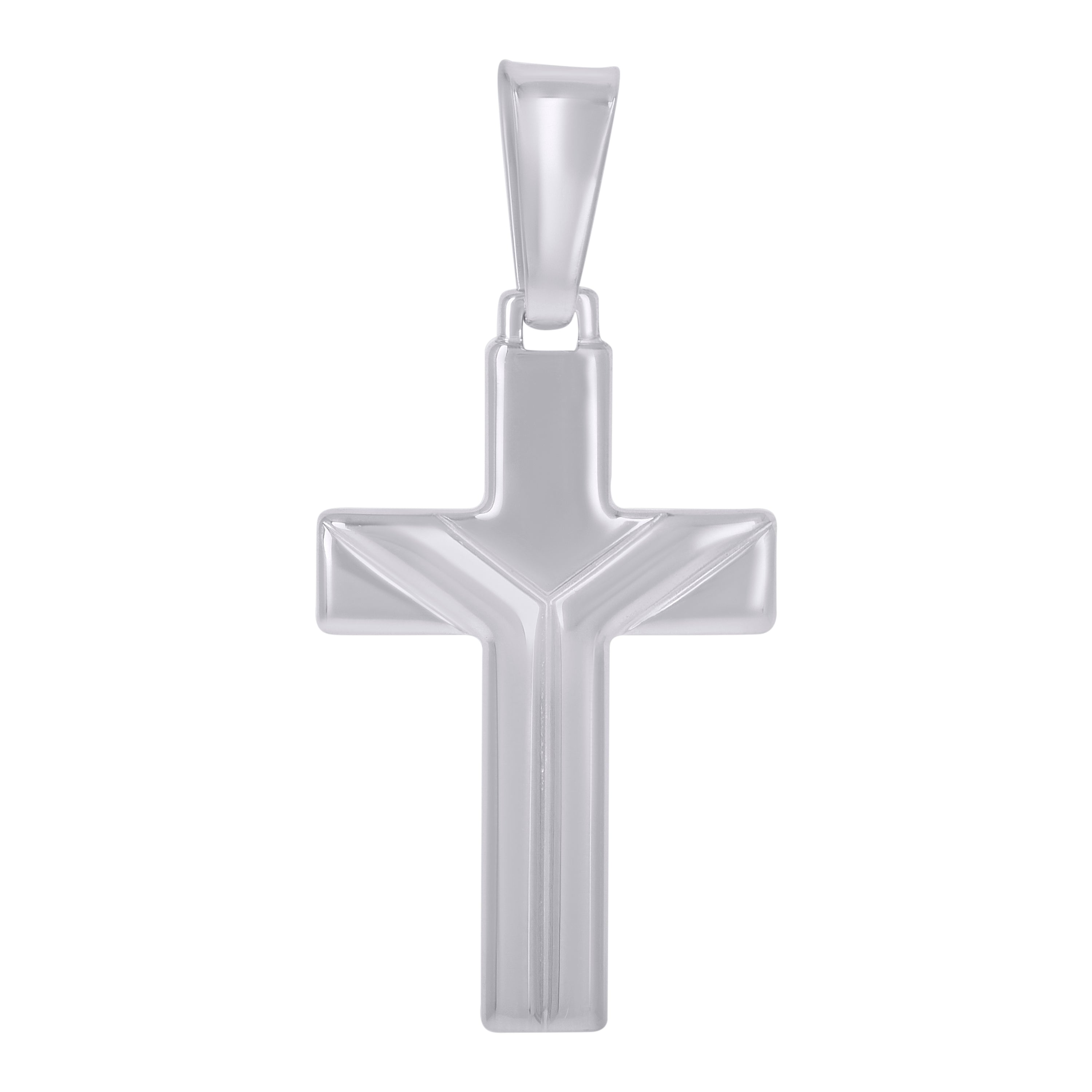 925 Sterling Silver Unisex Cross Religious Charm Pendant