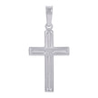 925 Sterling Silver Unisex Cross Religious Charm Pendant