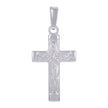 925 Sterling Silver Unisex Cross Religious Charm Pendant