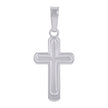 925 Sterling Silver Unisex Cross Religious Charm Pendant