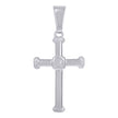 925 Sterling Silver Unisex Cross Religious Charm Pendant