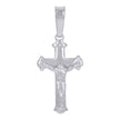 925 Sterling Silver Unisex Crucifix Cross Religious Charm Pendant