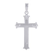 925 Sterling Silver Unisex Cross Religious Charm Pendant