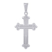 925 Sterling Silver Unisex Cross Religious Charm Pendant