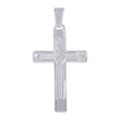 925 Sterling Silver Unisex Cross Religious Charm Pendant