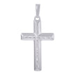 925 Sterling Silver Unisex Cross Religious Charm Pendant