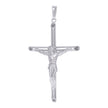 925 Sterling Silver Unisex Crucifix Cross Religious Charm Pendant