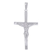 925 Sterling Silver Unisex Crucifix Cross Religious Charm Pendant