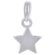 925 Sterling Silver Unisex Star Celestial Charm Pendant