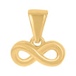10kt Yellow Gold Womens Love Symbol Infinity Charm Pendant