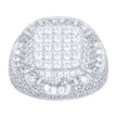 925 Sterling Silver Mens Cubic-Zirconia Fashion Ring Size 8 - SLV-115575