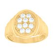 10kt Yellow Gold Baby Cubic-Zirconia Fashion Ring