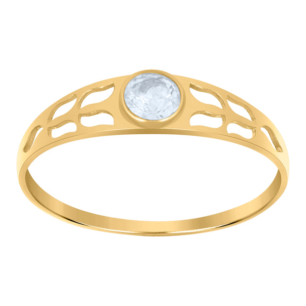 14Kt Gold Baby Ring