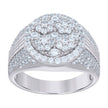 925 Sterling Silver Mens Cubic-Zirconia Fashion Ring Size 10 - SLV-119264