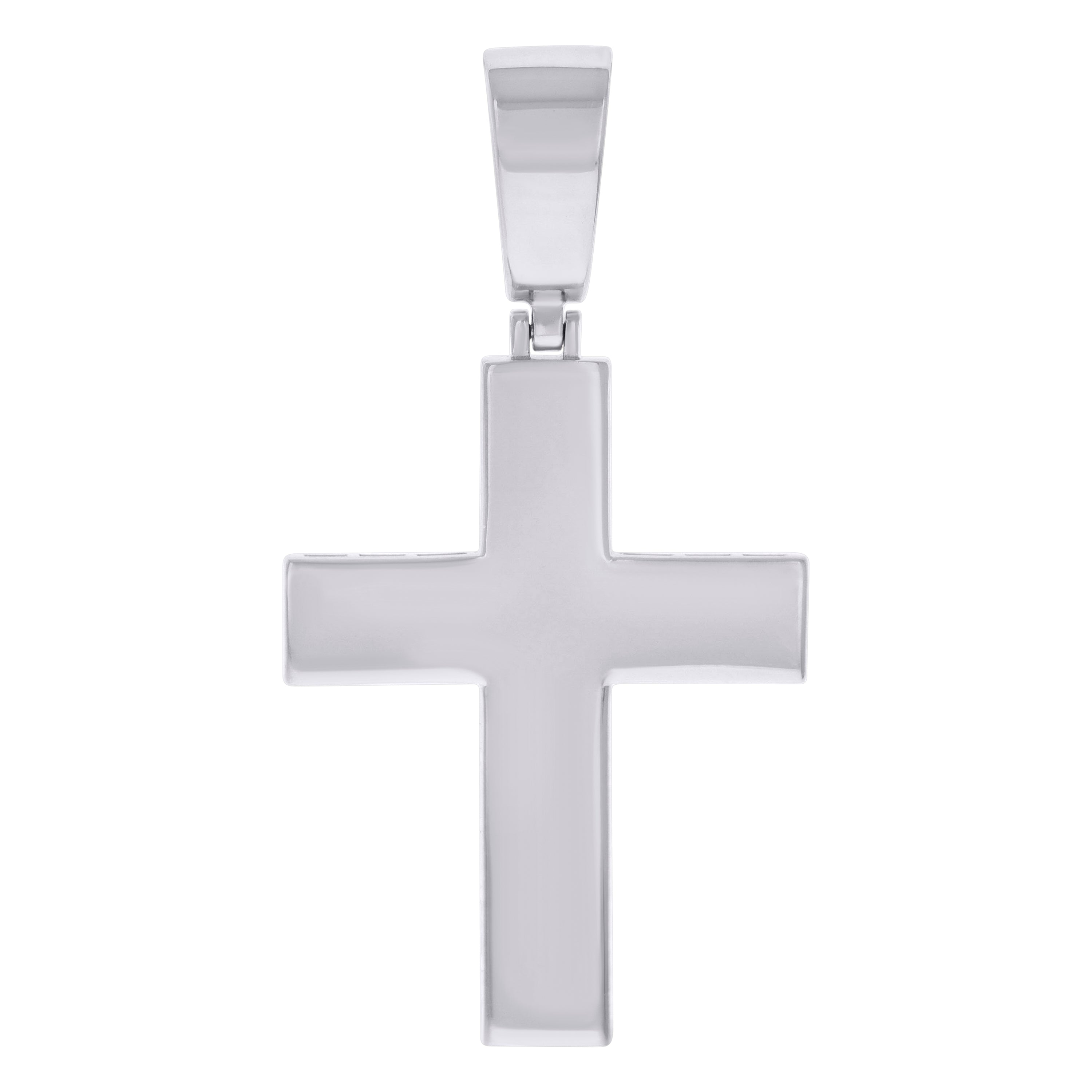 925 Sterling Silver Mens Cross Religious Charm Pendant