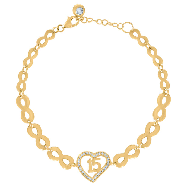 10Kt Gold Turkish Bracelet 8"