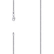 925 Silver Solid Franco Chain Rhodium 130 1.5mm-20 - SLV-121963