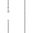 925 Silver Solid Franco Chain Rhodium 180 2mm-18 - SLV-121971