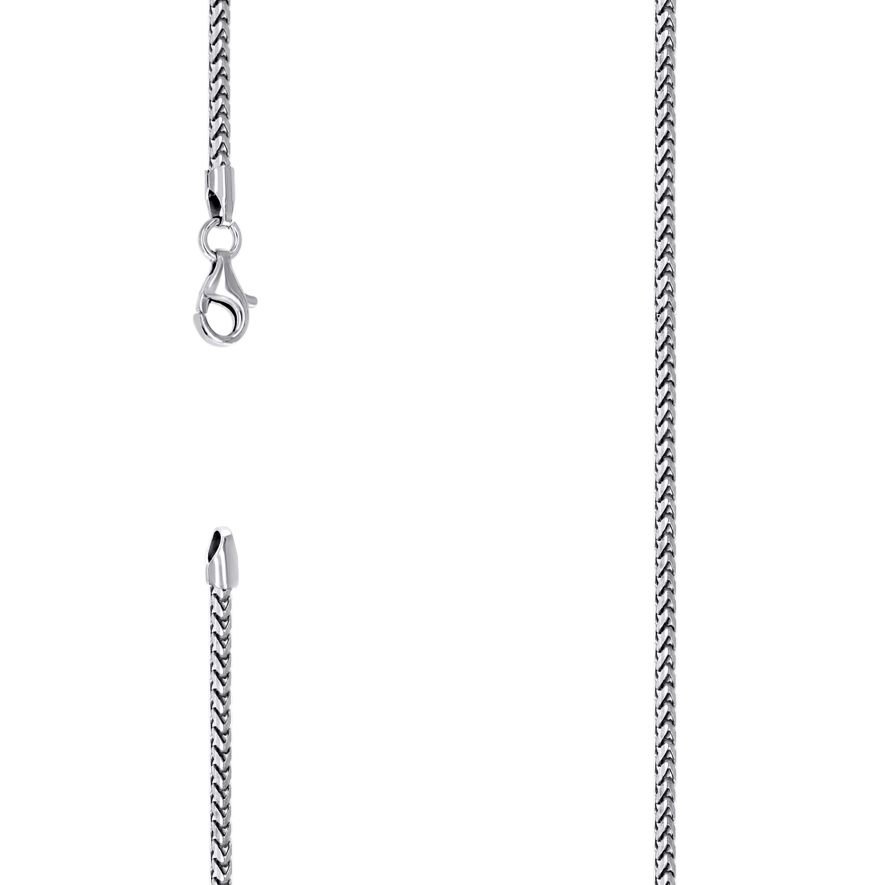 925 Silver Solid Franco Chain 2mm