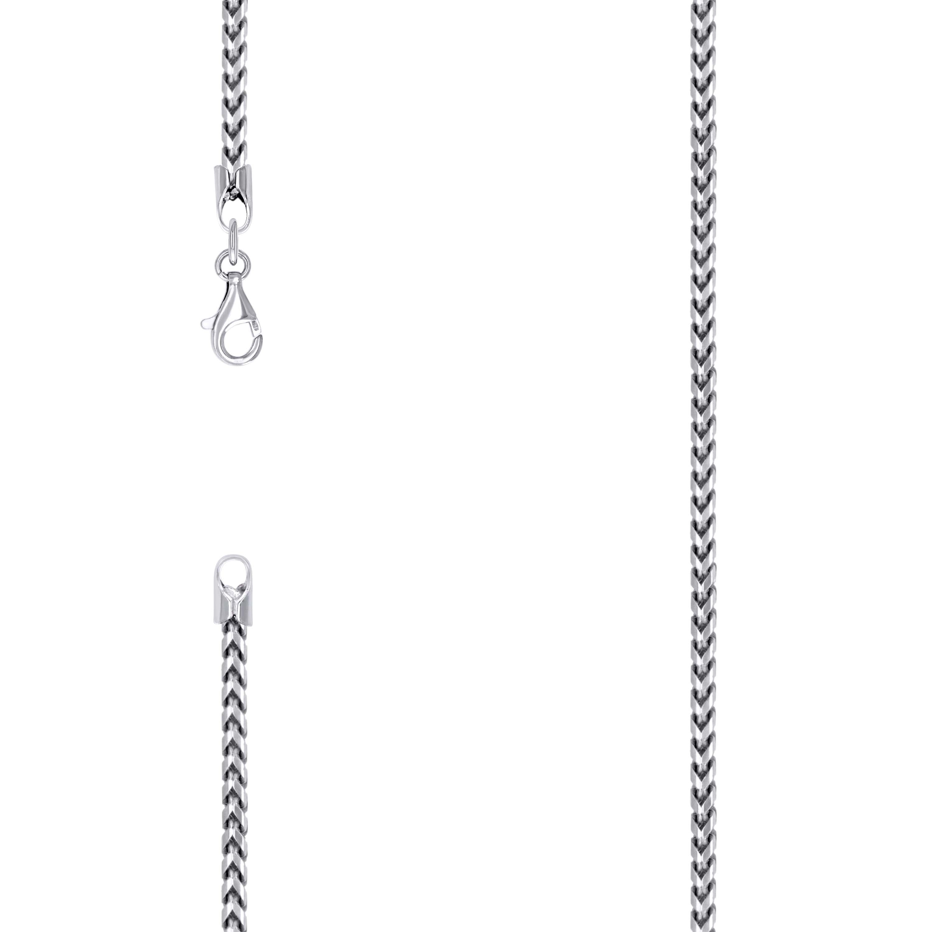 925 Silver Solid Franco Chain 2.5mm