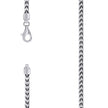 925 Silver Solid Franco Chain Rhodium 420 4.2mm-22 - SLV-122046
