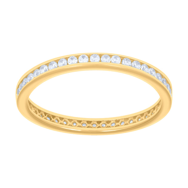 14Kt Gold Cz Ring