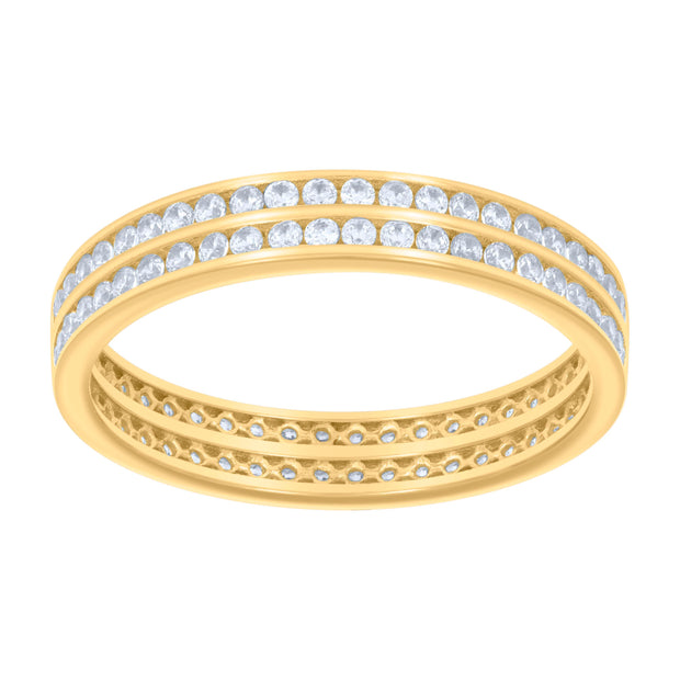 14Kt Gold Cz Ring