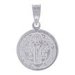 925 Sterling Silver Unisex St. Benedict Saints Religious Charm Pendant