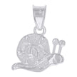 925 Sterling Silver Unisex Snail Insects Wildlife Charm Pendant
