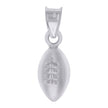 925 Sterling Silver Unisex Football Sports Charm Pendant