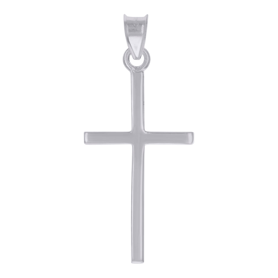 925 Sterling Silver Unisex Cross Religious Charm Pendant