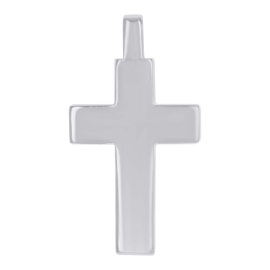 925 Sterling Silver Unisex Cross Religious Charm Pendant