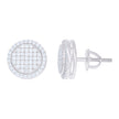 925 Sterling Silver Womens 2.8ct Moissanite Fashion Stud Earrings