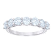 925 Sterling Silver Womens Cubic-Zirconia Single Row CZ Wedding Band Ring Size 10 - SLV-128614
